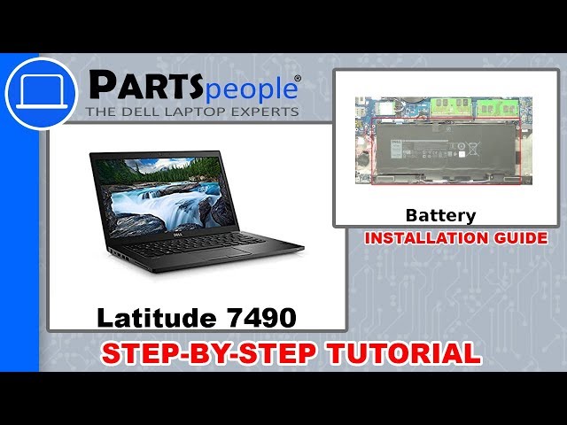 Dell Latitude 7490 (P73G002) Battery How-To Video Tutorial