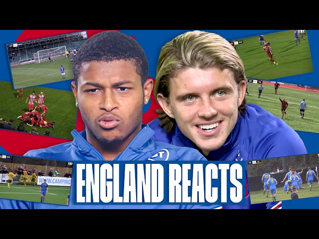 "That's Pure TECHNIQUE!" | Brewster & Gallagher React To Insane Grassroots Goals | England Reacts