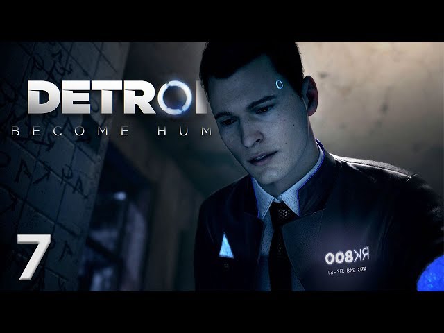 CONNER KNOWS HE AINT BUILT FOR THIS!! | Detroit: Become Human | Lets Play - Part 7