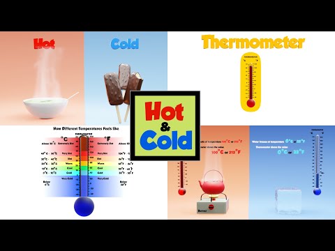 Hot and Cold for Kids | Temperature for Kids | Thermometer | Hot & Cold for Preschool & Kindergarten