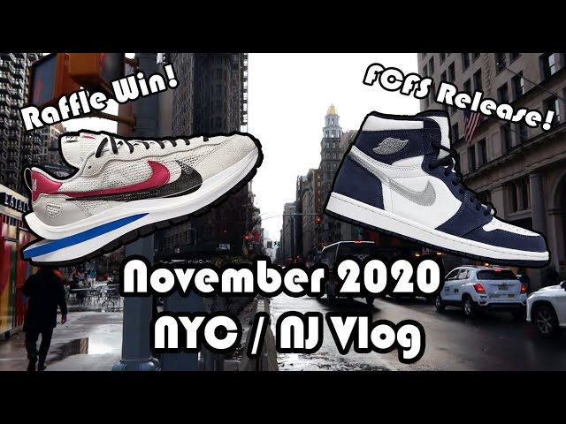 BIG WEEKEND for Sneaker Pickups! | Sacai Nike Vaporwaffle & Jordan 1 CO.JP | NYC/NJ Vlog - Nov. 2020