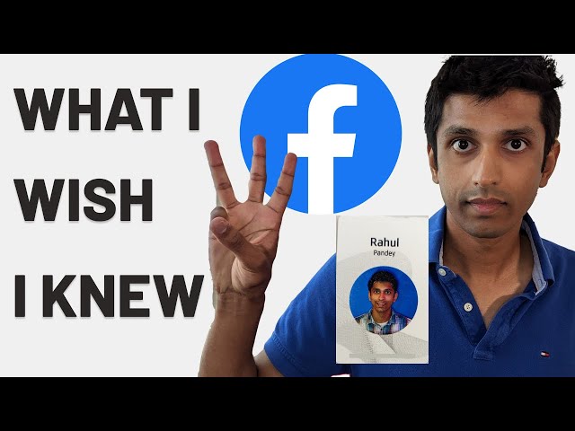 3 Lessons I Wish I Knew Before Joining Facebook - My Badge Post