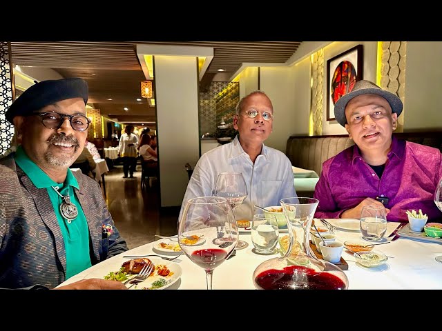MICHELIN STAR DINNER AT QUILON London With Famous Artist Paresh Maity! Top Indian Restaurant Vlog220