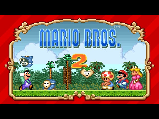 SMAS - Super Mario Bros. 2 (1993) SNES [TAS]