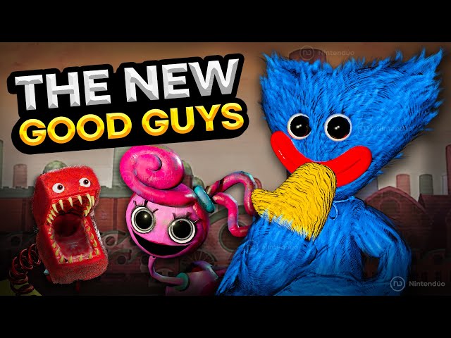 A Poppy Playtime's Theory: The Monsters are the GOOD GUYS (Huggy Wuggy Escapes)