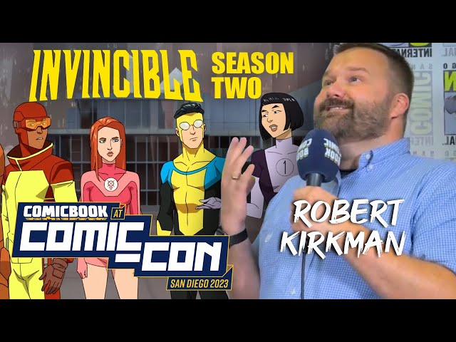 Invincible Season 2 Release Date + New Episode AVAILABLE NOW! - Robert Kirkman SDCC 2023