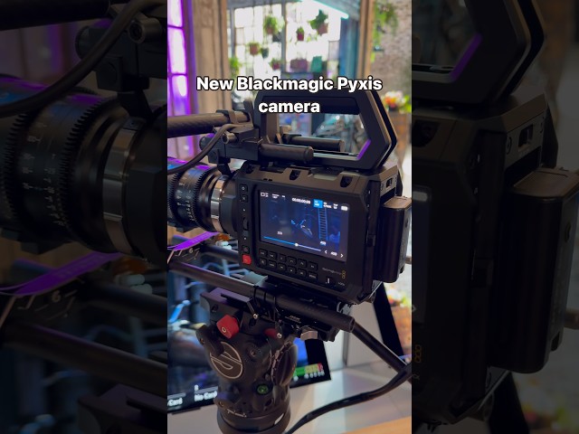 New Blackmagic Pyxis Camera!