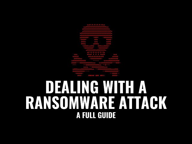 Dealing with a Ransomware Attack: A full guide