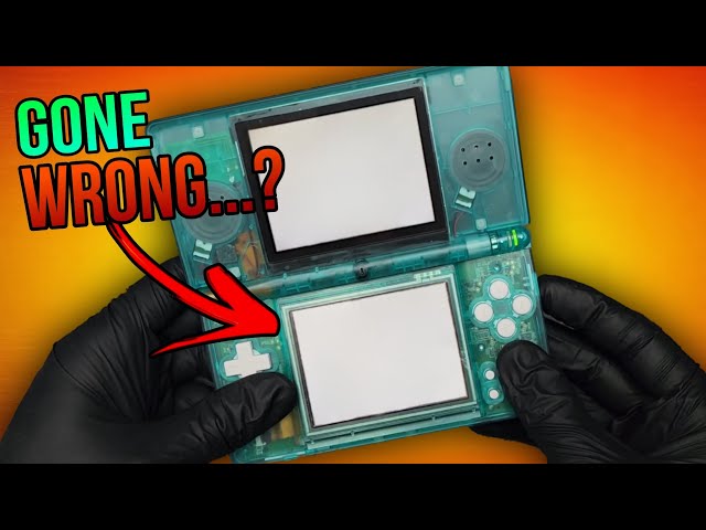 Fixing a Viewer's Extreme Rate Swapped DS Lite! L Button FIX - DS Shell Swap Restoration