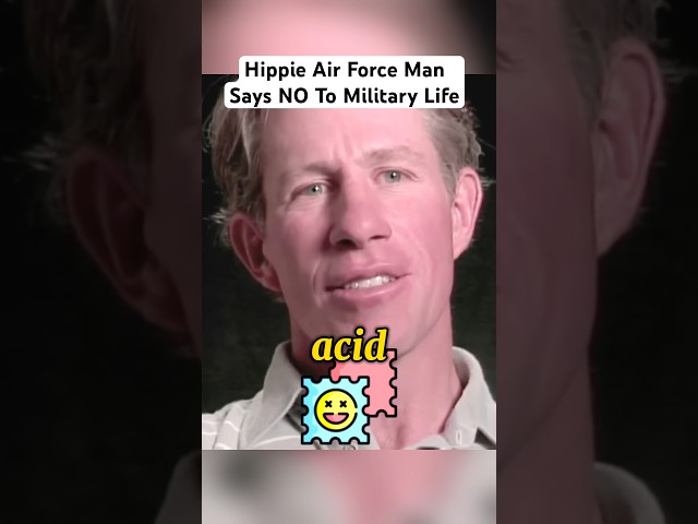 Hippie Said NO To His Military Life