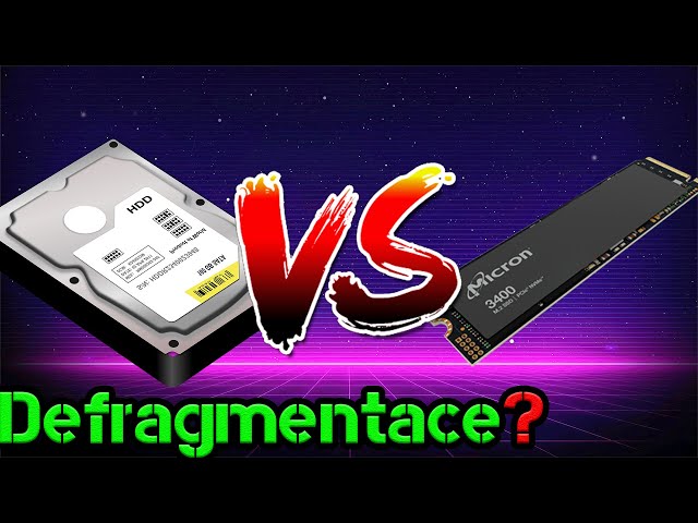 Proč nesmíte defragmentovat SSD?