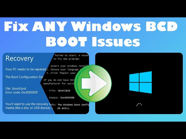 Failure When Attempting to Copy Boot Files - Windows BCDBOOT Error FIXED in GPT UEFI MBR BIOS PCs