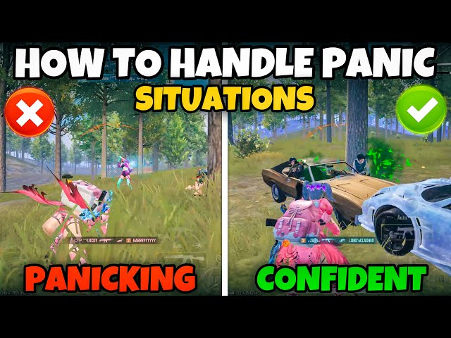How To Handle 1v4 Panic Situations Like A Pro In BGMI💥(Tips & Tricks) Mew2.