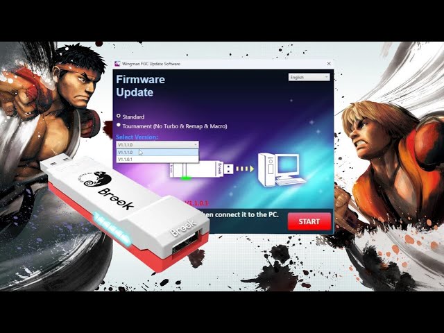 How To Update The Brook Wingman FGC's Firmware