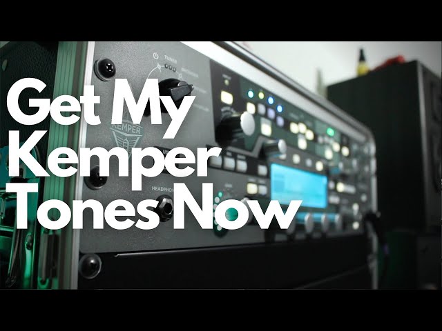 My Kemper Tones & Profiles Are Now Available! - Kemper Video Tones