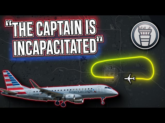 Pilot Dies During Takeoff, "The Captain is Out" [ATC audio]