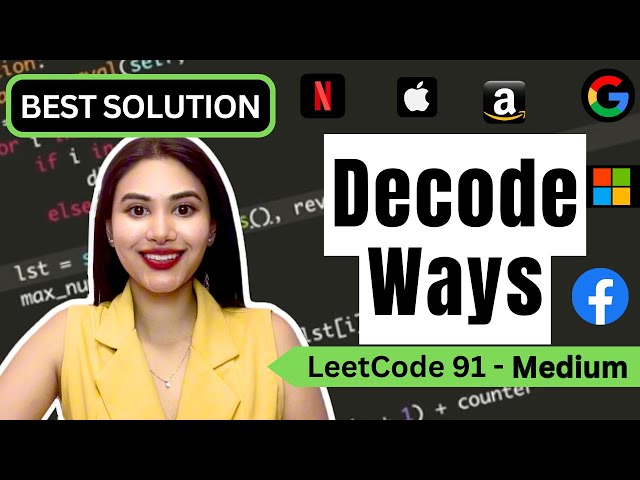 Decode Ways - LeetCode 91 - Python