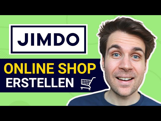Jimdo Online Shop erstellen (Schritt-für-Schritt)