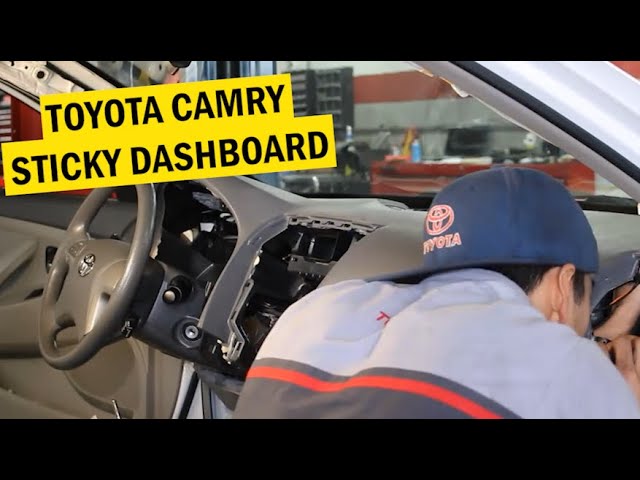 TOYOTA CAMRY DASHBOARD REPLACEMENT TIMELAPSE 2021