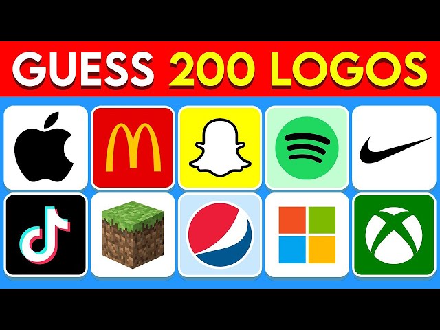 Guess the Logo in 3 Seconds | 200 Famous Logos