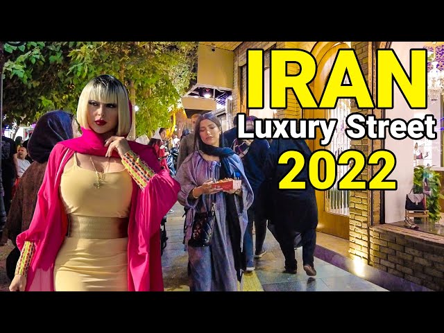IRAN - Luxury Street in Isfahan 2022 Jolfa Neighborhood Walking Vlog ایران