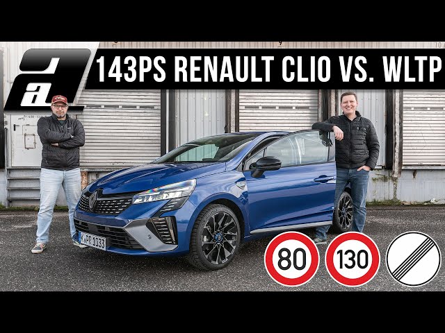 2024 Renault Clio Hybrid | Klein, leicht und SUPER effizient | 80 vs 130 vs VOLLGAS | VERBRAUCHSTEST