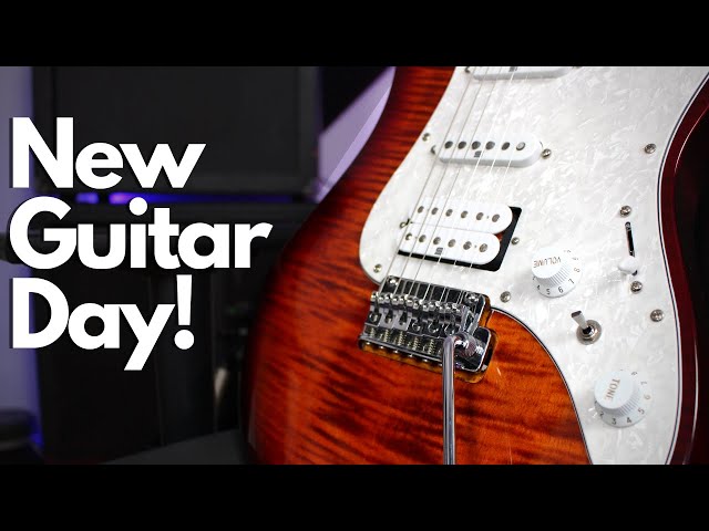 New Guitar Day! - Ibanez AZ224F in Brown Topaz - Initial Review & Tones