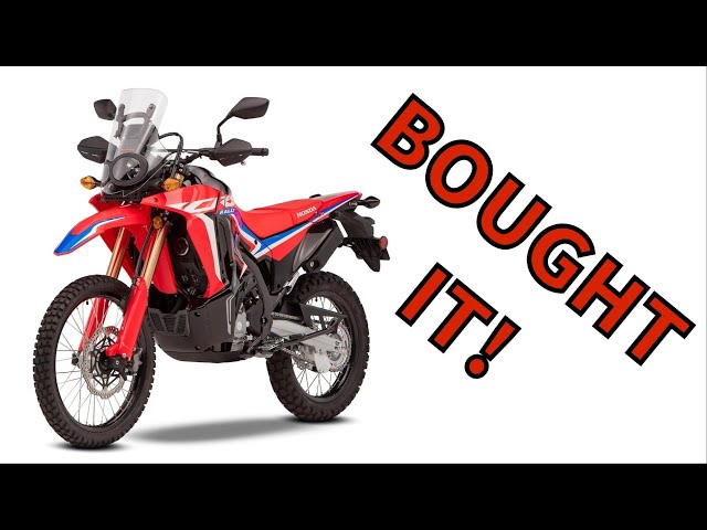 Why We're Buying a Honda CRF300L Rally