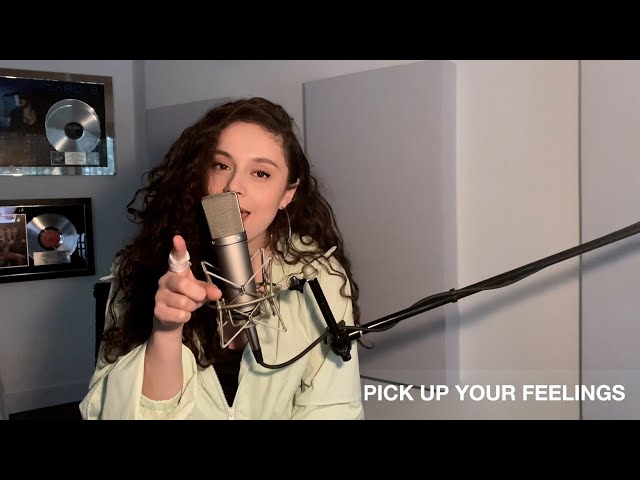 "Pick Up Your Feelings" Cover