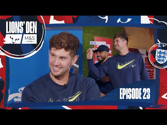 John Stones Chats 5-A-Side Dream Team, Barnsley & Playing Striker | Ep.23 | Lions' Den With M&S Food