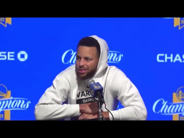 Steph Curry talks about altercation between Draymond Green & Jordan Poole during Warriors practice