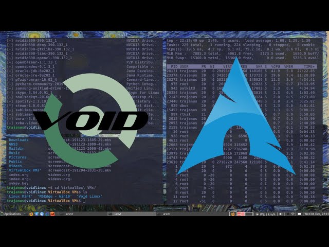 Is Void Linux the new Arch Linux? Two months Into the Void...