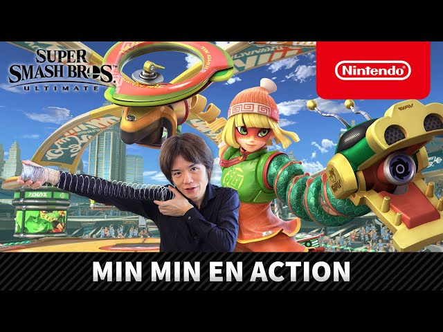 Super Smash Bros. Ultimate – Min Min en action (Nintendo Switch)