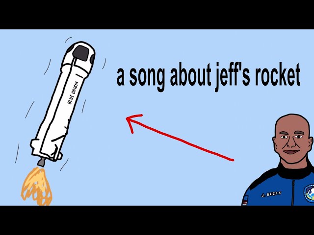 a song about jeff bezos rocket
