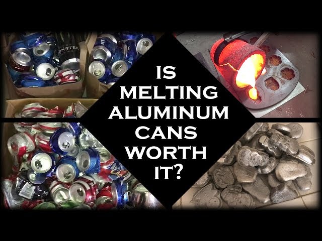 Is Melting Aluminum Cans Worth It? - Pure Aluminum Ingots From Cans