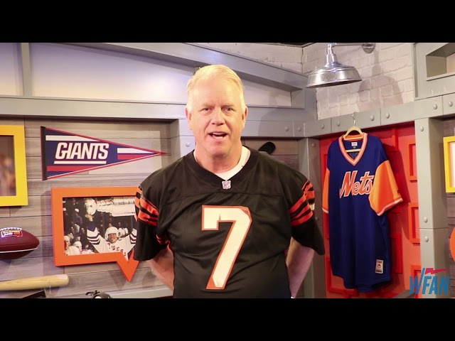 Boomer gets a little sentimental talking about his old Bengals jersey
