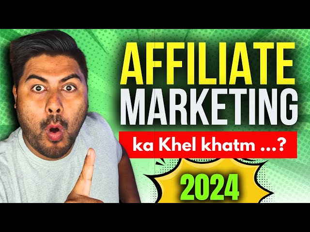 Affiliate Marketing kaise kare in 2024 | Learn to earn Make money online | Hrishikesh Roy