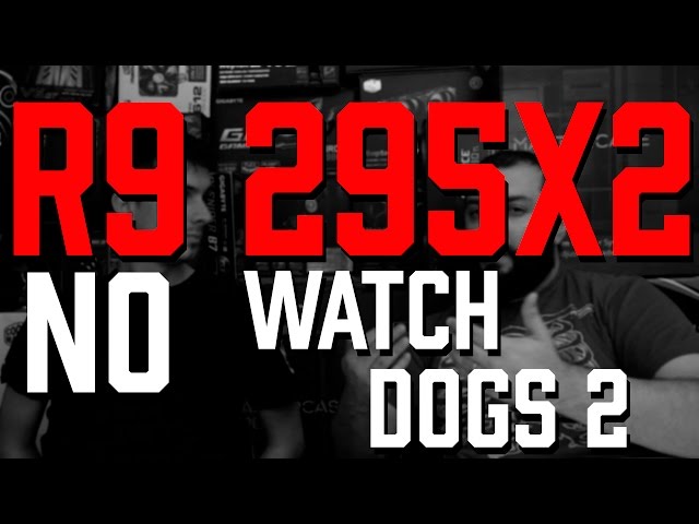 AMD R9 295x2 - RODA WATCH DOGS 2