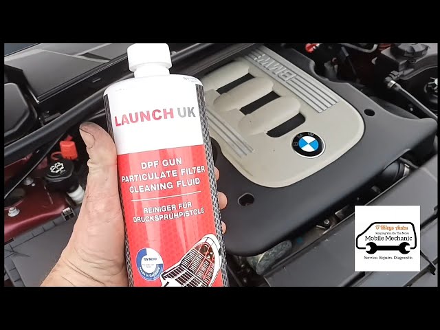 BMW 335D 480A 481A 4D00 4010 DDE Particulate Filter System: Exhaust Back Pressure Sensor  DPF Clean