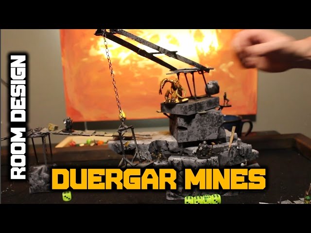 Room Design: The Duergar Mines part 1