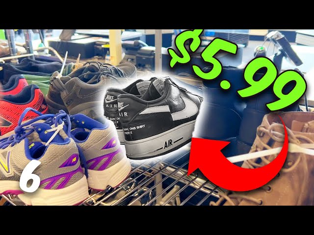 GOODWILL Had SUPREME Nike Sneakers?! $20 Sneaker Collection Ep.6