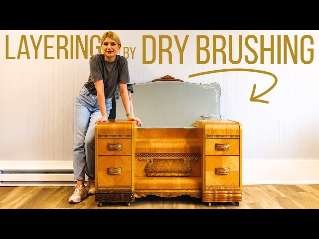 Master the Dry Brush Technique to Effortlessly Layer Furniture