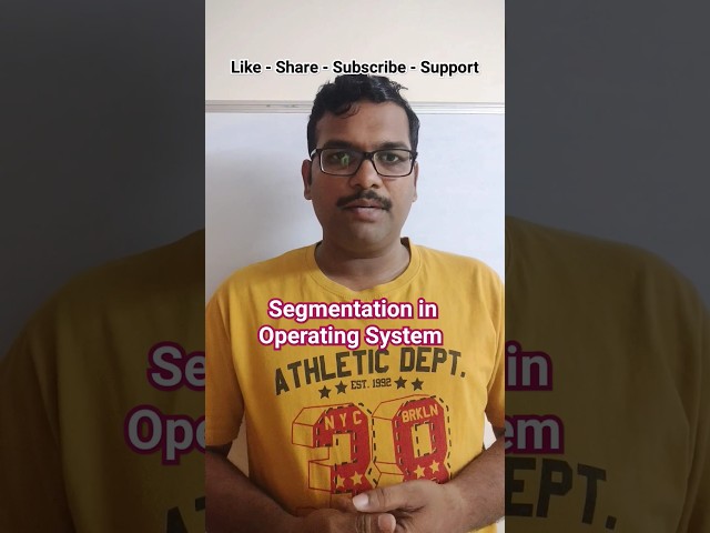What is Segmentation in Operating System? || Operating System Interview Questions