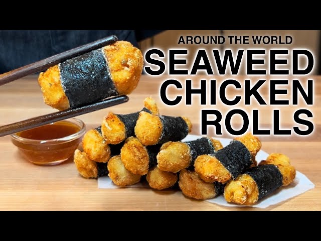 Seaweed Chicken Rolls | Fried Chicken Wrapped With Seaweed Wrapper! | Burger King Vietnam