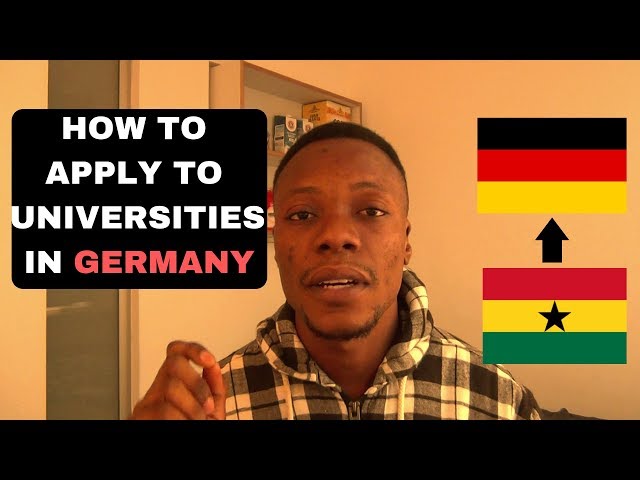 How to Apply to Universities in Germany