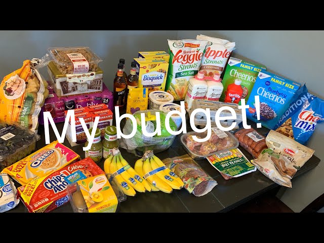Biggest Grocery Haul Since Meal Planning Began