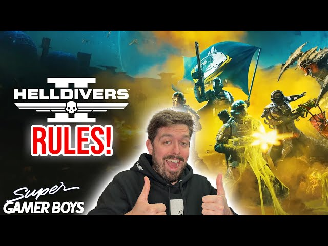 Helldivers 2 Is Just Too Good! - Super Gamer Boys Ep.232