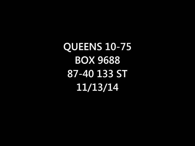FDNY Radio: Queens 10-75 Box 9688 11/13/14