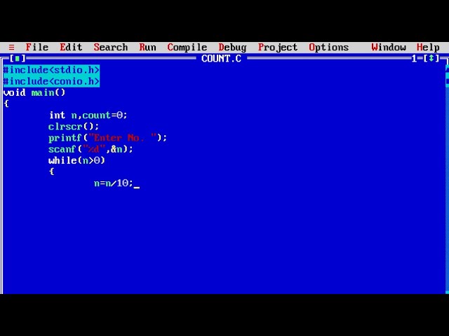 C Program to Count Digits in a Number | Learn Coding
