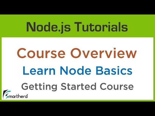 Node Js Tutorials. Beginners Guide to Node [FREE COURSE] #0